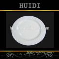 New bone china wholesale ceramic cake plate with cover for daily using with embossed from chaozhou factory